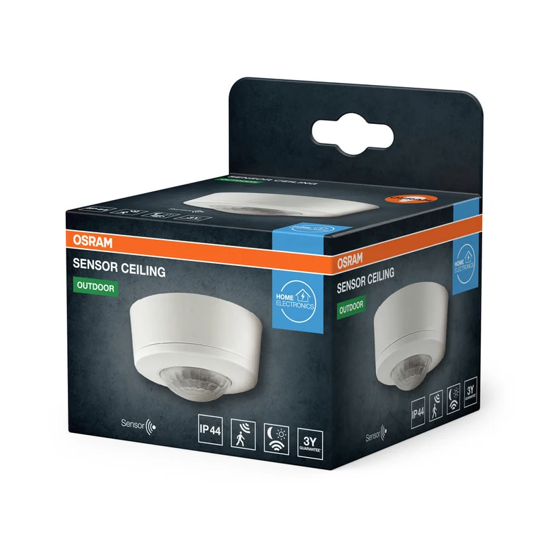 OSRAM Capteur de mouvement et de lumière Plafond 360 degrés IP44