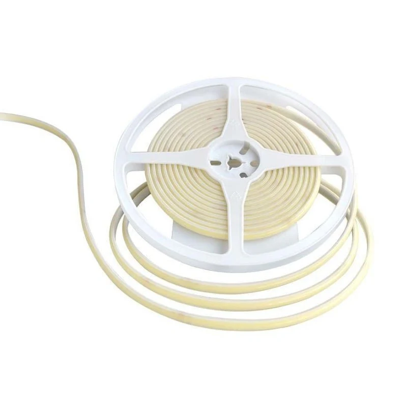 Ruban LED COB 5M 24V IP67 320LED/m Ambre
