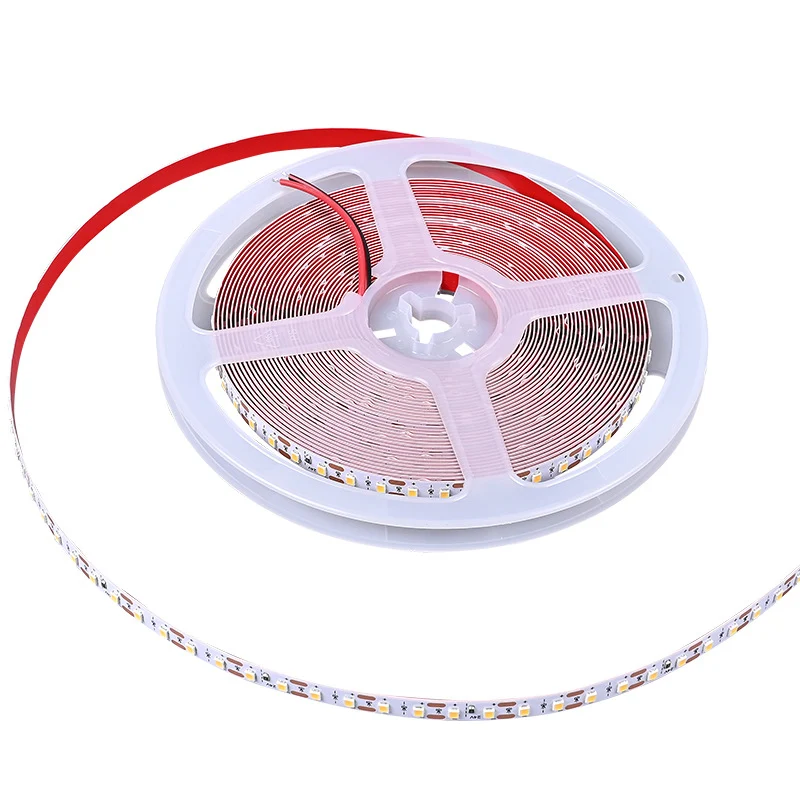 24V DC 32.8Feet (10Mtrs) Roll Flexible LED Strip Light SMD2835 10Watt 120LED/Mtr Every 1LED Cuttable Non-Waterproof LED Tape