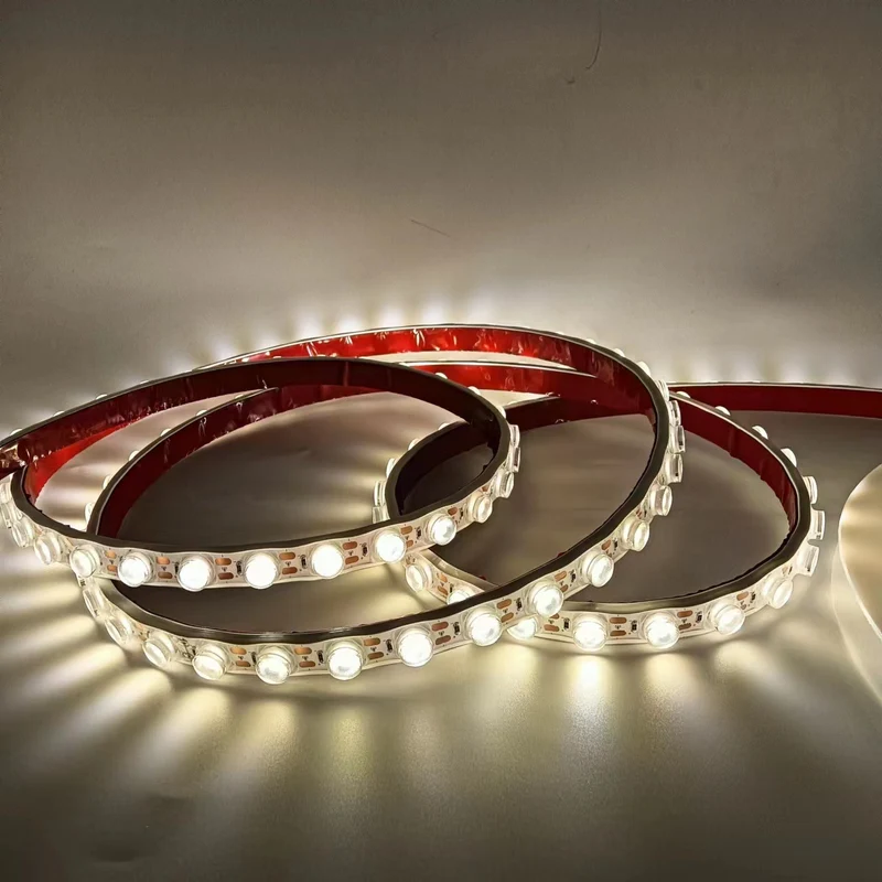 Waterproof Wall Washer LED Strip Light – DC 24V | 18W/m | 42 LEDs/m | 25° Beam Lens | IP67 Waterproof | 3000K / 4000K / 6000K / Red / Green / Blue / Yellow | Architectural Lighting | 5/50M