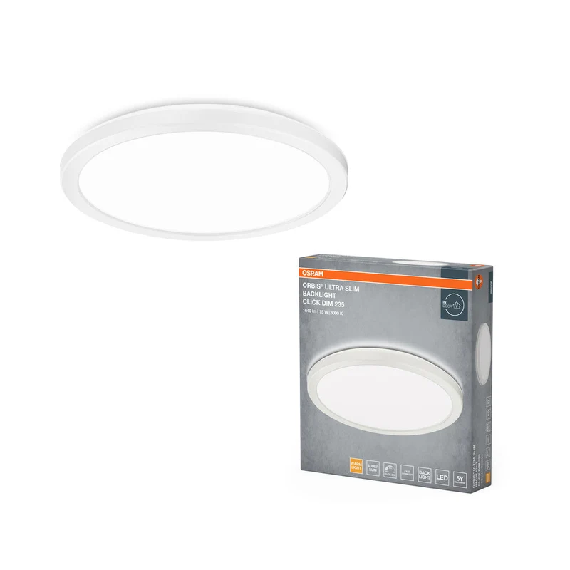 OSRAM ORBIS ClickDim plafonnier 235mm, dimmable, blanc