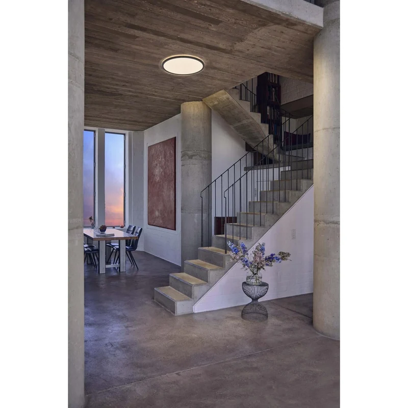 OSRAM ORBIS ClickDim Plafonnier 235mm, dimmable, noir