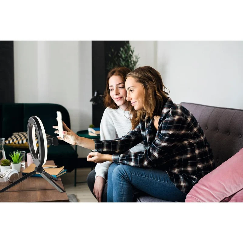 OSRAM Anneau lumineux LED mobile Bluetooth dimmable pour caméra