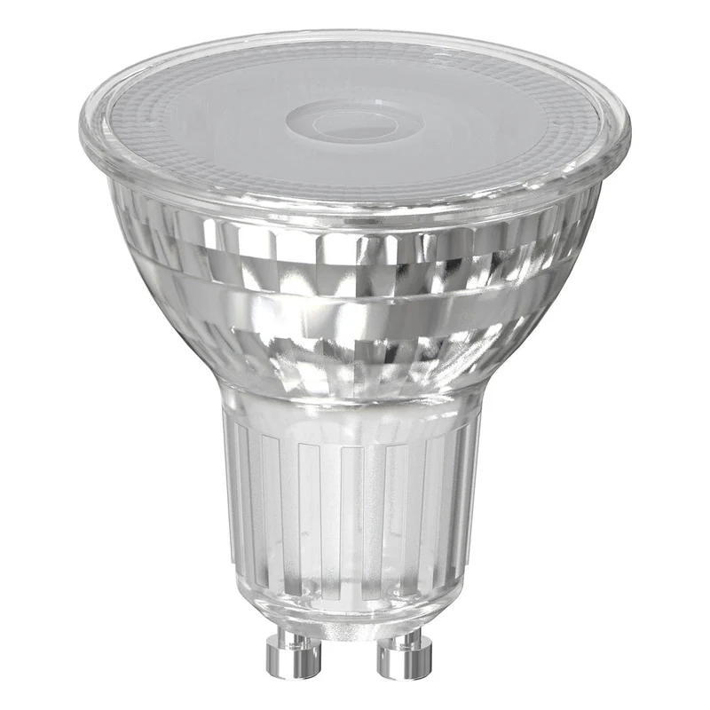 OSRAM Superstar ampoule réflecteur pour douille GU10, verre clair, blanc chaud (2700K), 350 lumens, remplacement pour ampoules classiques 50W, dimmable, pack de 2