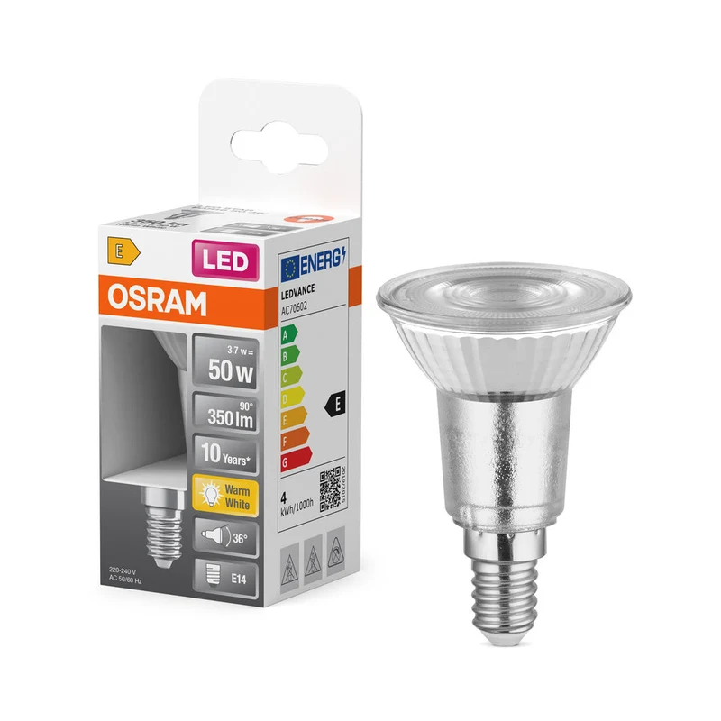 OSRAM LED Lampe LED STAR PAR16 4.5W 827 E14, 350 lm, 2700 K, Blanc chaud