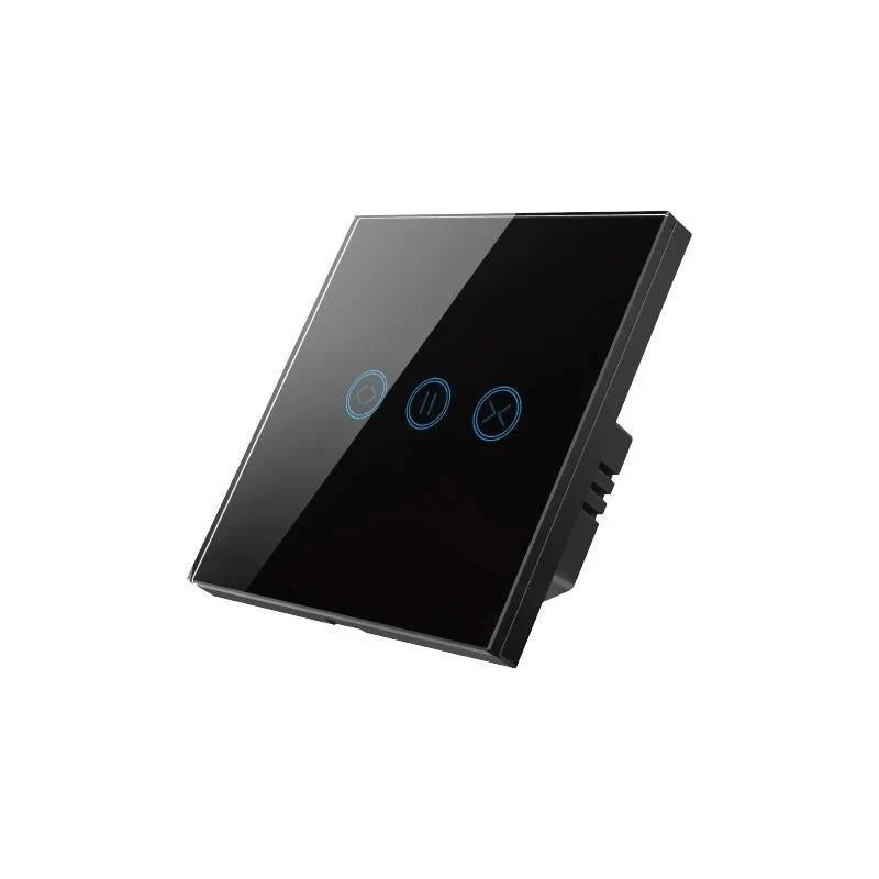 Interrupteur pour Volet Roulant Connecté Wifi Tactile Noir