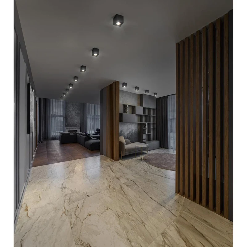 OSRAM Spot Surface Carré Spot de plafond en saillie 80x80mm, noir, GU10