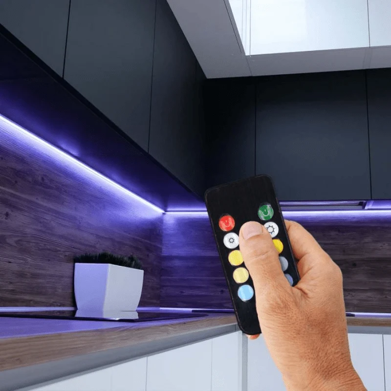 Contrôleur Wi-Fi Infrarouge avec Télécommande pour Ruban led CCT 12V/24V 24 Boutons