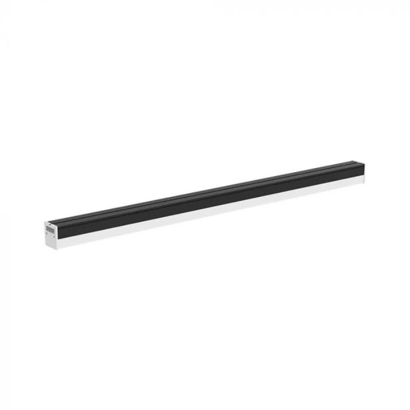 Réglette Linéaire Fine Interconnectable 120cm 40W Noir