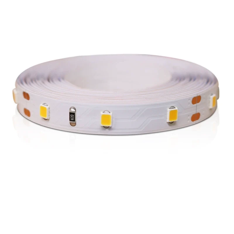 DC12V SMD2835 Full Spectrum LED Strip Light - CRI 97+ | 300 LEDs (60 LEDs/M) | 2700K / 3000K / 4000K / 5500K / 6500K | 10W/M | 8mm PCB | CRI 97+ | IP00 / IP67 | for Mirror, Kitchen Cabinet, Bedroom