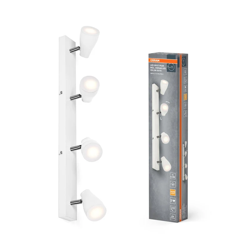 OSRAM LED SPOT PEAR Spot de plafond en saillie, blanc, 17,2W, 840lm