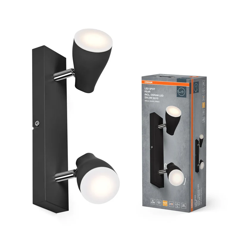 OSRAM LED SPOT PEAR Spot de plafond en saillie, blanc, 8,6W, 420lm