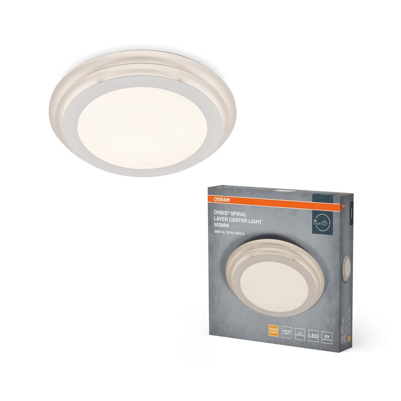 OSRAM ORBIS SPIRAL LAYER Plafonnier, blanc, 38W, 4000lm