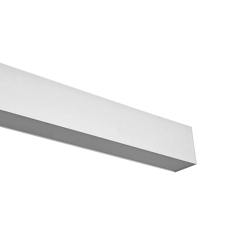 Pack de 10 - Réglette Suspendue LED Large 120cm 35W Argent