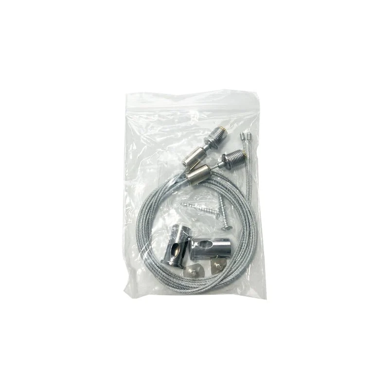 Pack de 10 - Réglette Suspendue LED Large 120cm 35W Argent