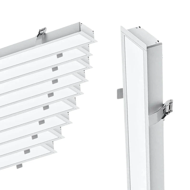 Pack de 10 - Réglette Encastrable LED 120cm 35W Blanc