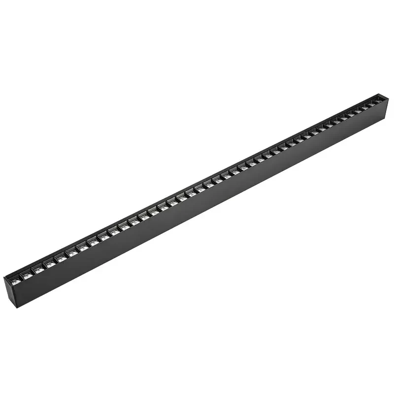 Réglette Suspendue LED 120cm 35W Noir (Lot de 5)