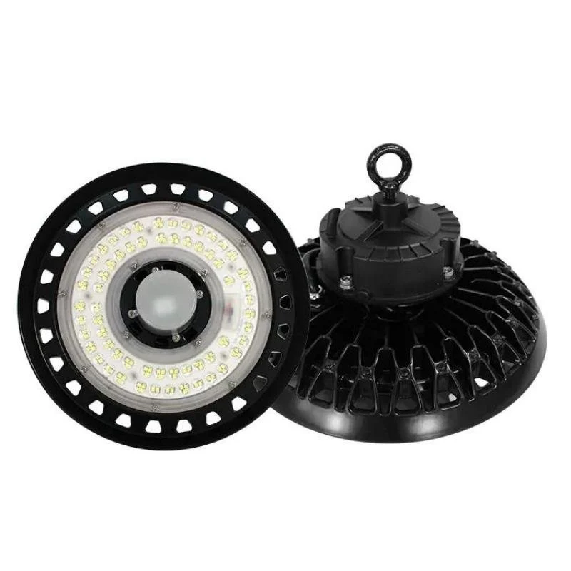 Suspension Industrielle UFO 100W 160lm/W avec Détecteur de mouvement
