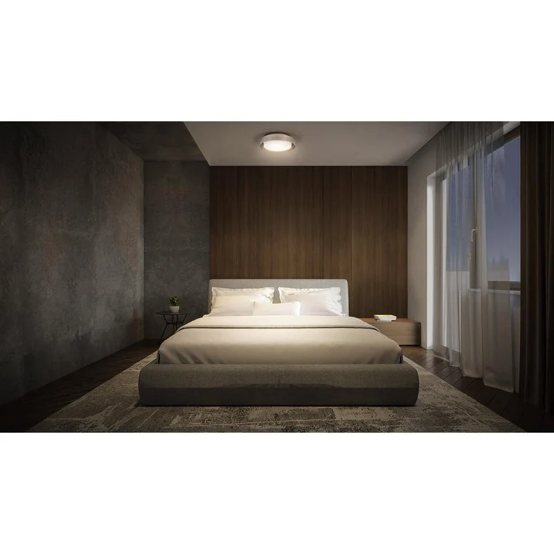 OSRAM ORBIS MADRID Plafonnier 290mm, Nickel, E27
