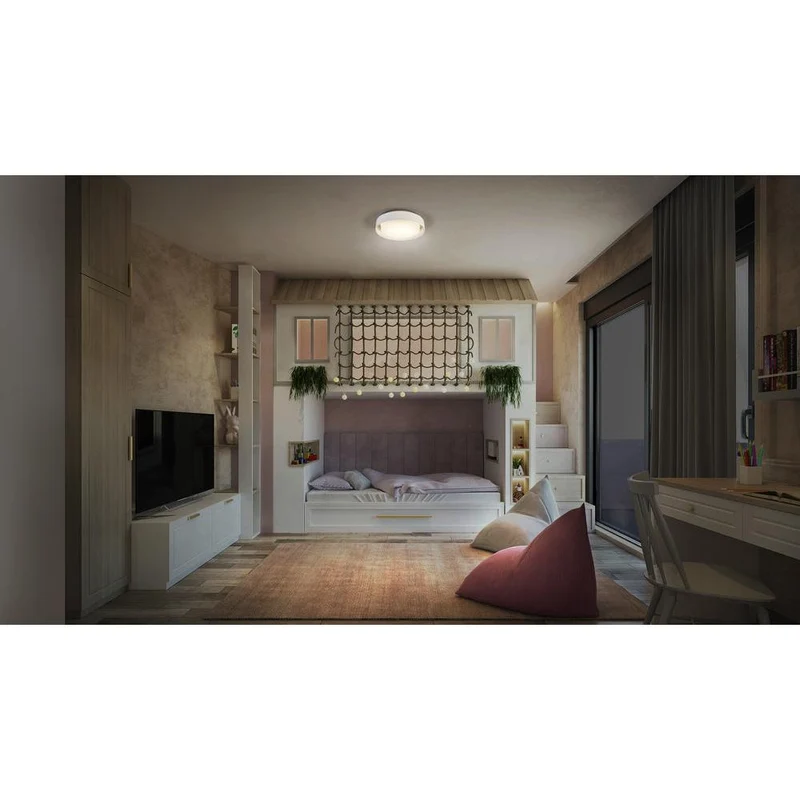 OSRAM ORBIS MADRID Plafonnier 290mm, blanc, E27
