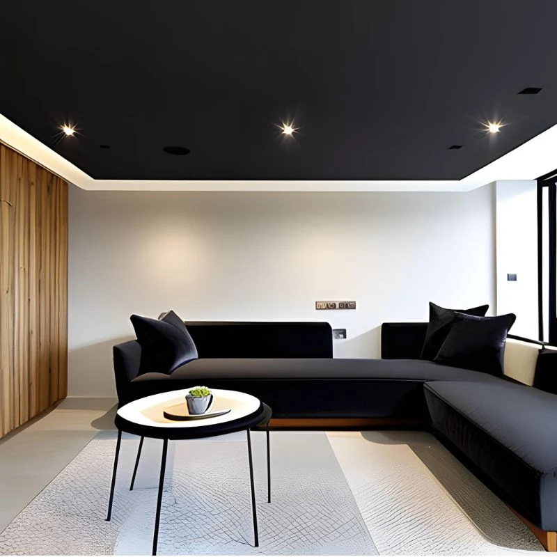 Spot LED Encastrable 9W IP44 Dimmable Noir CCT Ø85mm - 2700K/4000K - Pack de 10