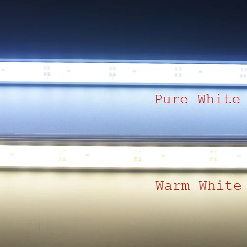 DC12V Aluminum Channel Rigid LED Strip Light - 18x11mm | SMD5730 72LEDs/M | 0.5M / 1M | Warm White / Daylight White | IP65 Waterproof | for Indoor & Outdoor Lighting | 10 / 50PCS