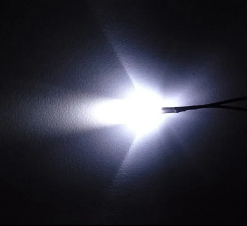 50pcs Pack 5mm LED Pre Wired light 3V/6V/12V 20cm F5 Straw Hat Round Top Bulbs Light Lamp for DIY Car Boat Toys Party lighting Project