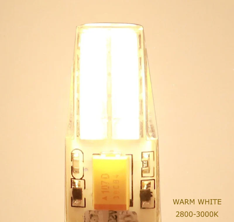 10 Pack G4 LED Light Bulb Bi-Pin base Silicon Encapsulation 12V 2 Watt CRI>80 200-220Lumen 10x2835 LEDs AC/DC10-20V 20W Equivalent Halogen LED Replacement