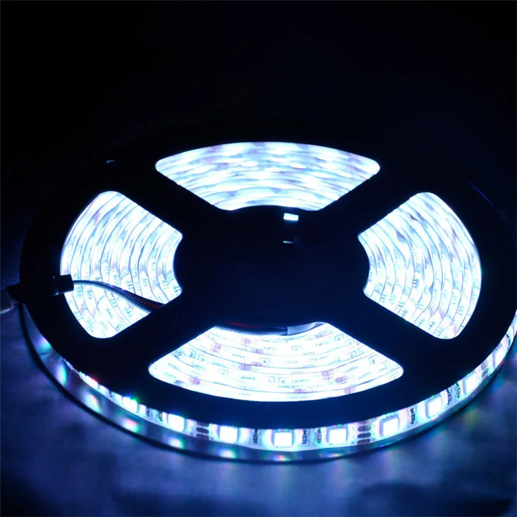 10MM Wide SMD5050 RGB LED Strip Light - DC12V | 60 / 120 LEDs/M | 10mm PCB | IP00 / IP65 / IP67 | for Mirror, Kitchen Cabinet, Bedroom | 5/50M