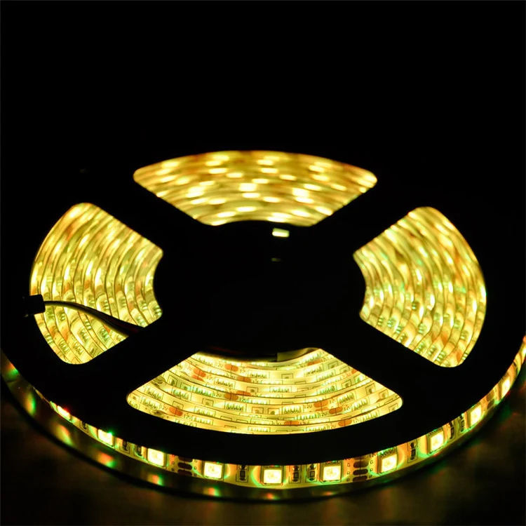 10MM Wide SMD5050 RGB LED Strip Light - DC12V | 60 / 120 LEDs/M | 10mm PCB | IP00 / IP65 / IP67 | for Mirror, Kitchen Cabinet, Bedroom | 5/50M