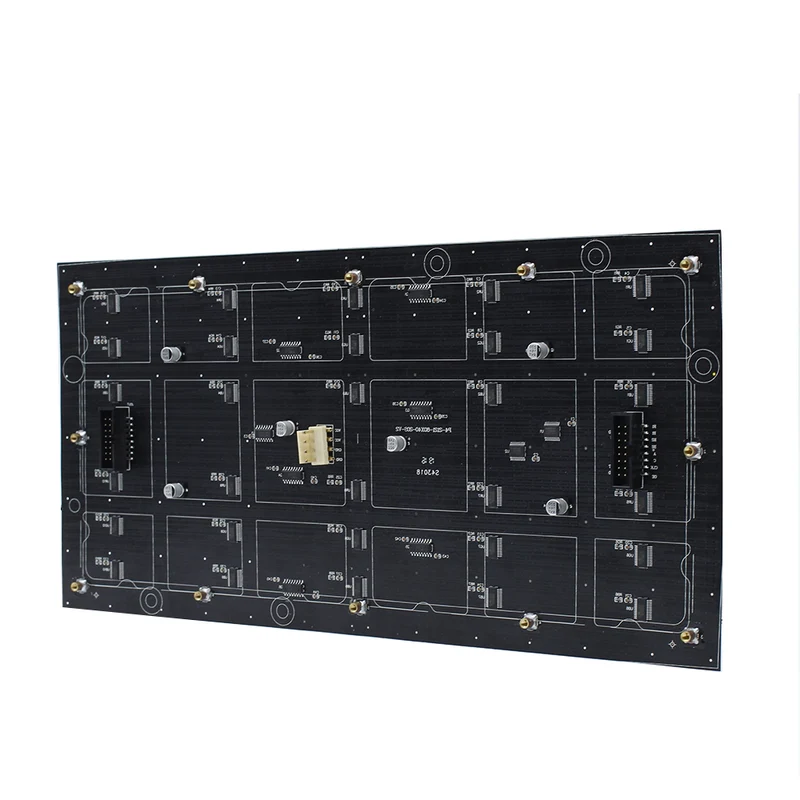 M-F4 (P4) Bare Board LED Module, 4mm Full RGB Pixel Panel Screen in 256 * 128 mm with 2048 dots, 1/16 Scan, 800 Nits LED Tile for Indoor Display