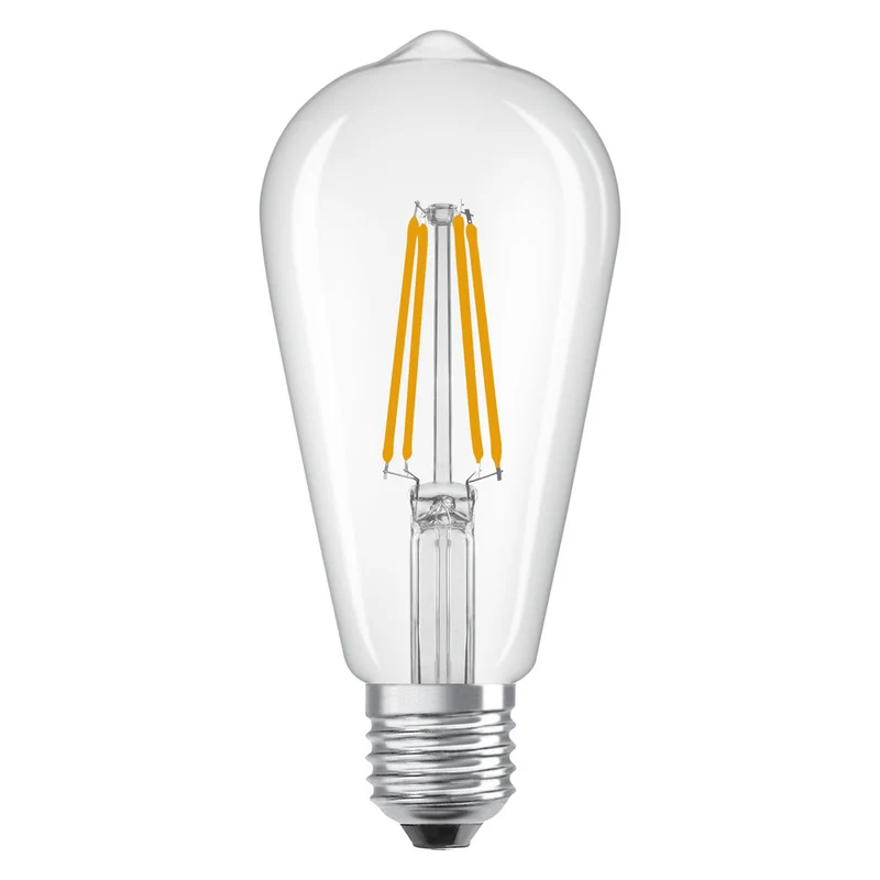 OSRAM LED Lampe LED Rétrofit CLASSIC ST 6.5W 827 Clair E27, 806 lm, 2700 K, Blanc chaud