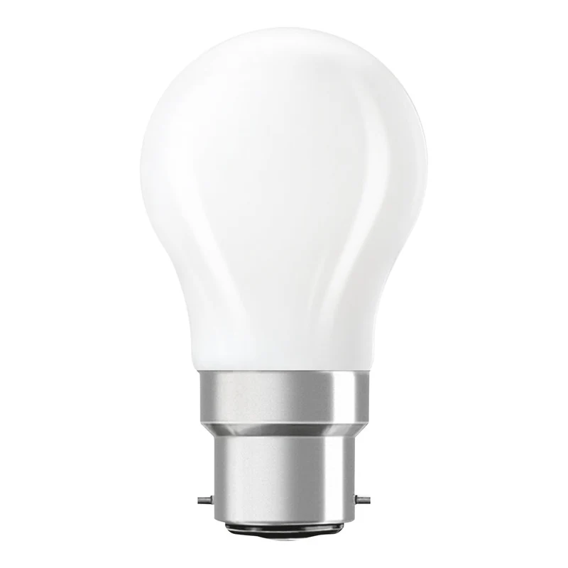 OSRAM LED Lampe LED Rétrofit CLASSIC P DIM 4.8W 827 Givré B22d, 470 lm, 2700 K, Blanc chaud