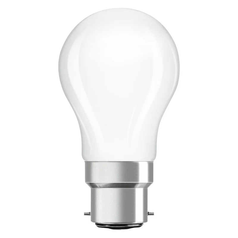 OSRAM LED Lampe LED Rétrofit CLASSIC P 4W 827 Givré B22d, 470 lm, 2700 K, Blanc chaud