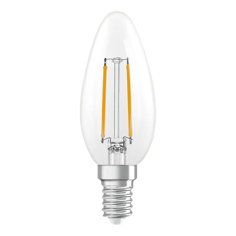 OSRAM LED Lampe LED Rétrofit CLASSIC B DIM 2.8W 827 Clair E14, 250 lm, 2700 K, Blanc chaud