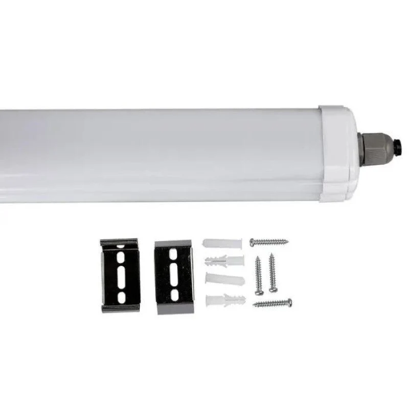 Réglette LED étanche 120cm 36W IP65 120lm/W Interconnectable