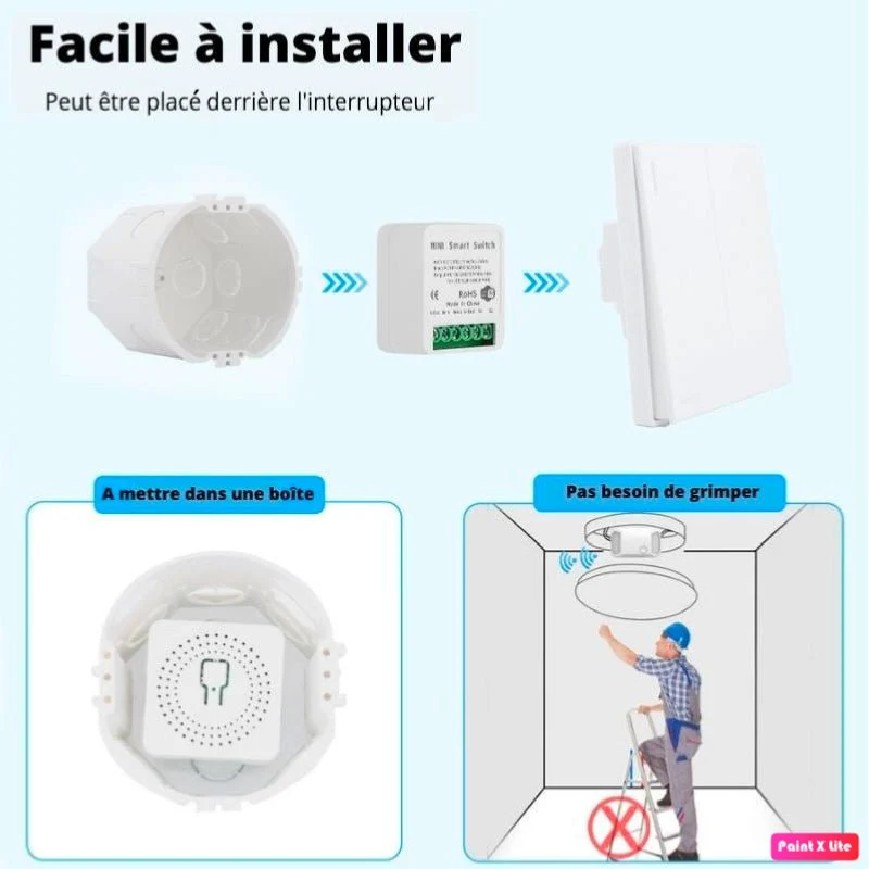 Module Interrupteur Volet Roulant Connecté Zigbee