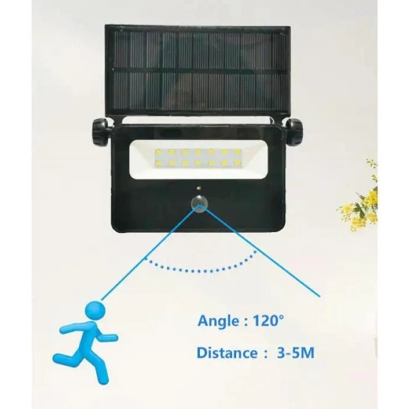 Projecteur Solaire LED 2W avec détecteur de mouvement