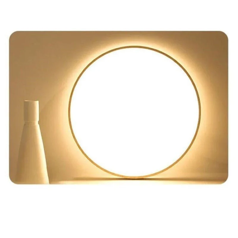 Plafonnier LED 18W Bois Chêne 28cm