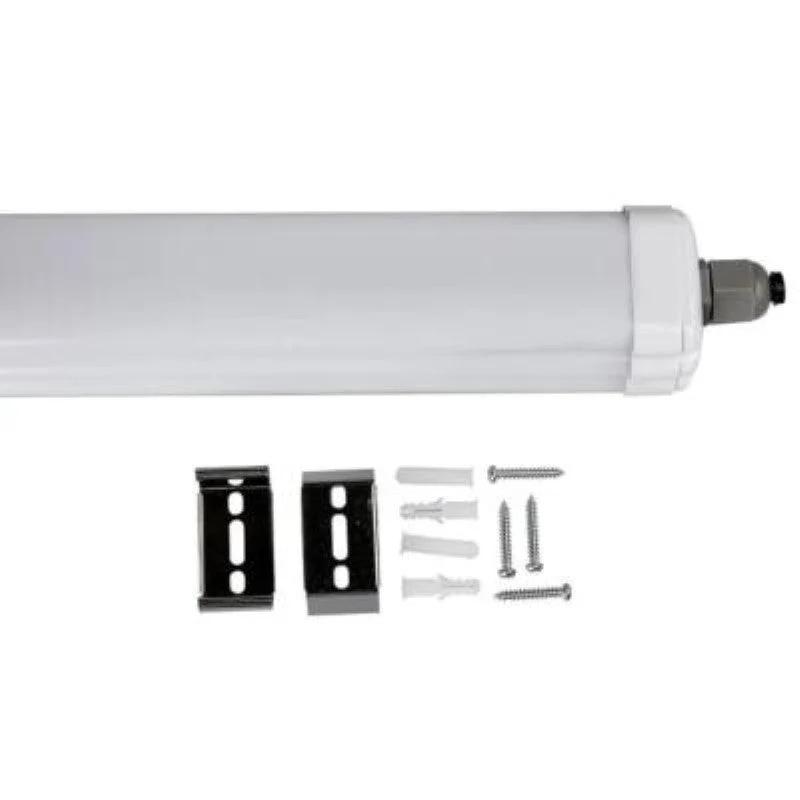 Réglette LED étanche 120cm 36W IP65 120lm/W Interconnectable - Pack de 12