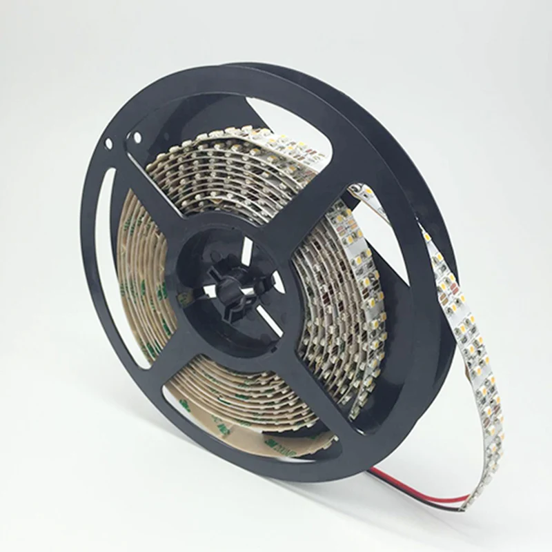High CRI90 LED Light Strip, SMD3528-1200 240 LEDs 1200LM Per Meter, Double Row Flexible LED Strips, 15mm Wide 12V Tape