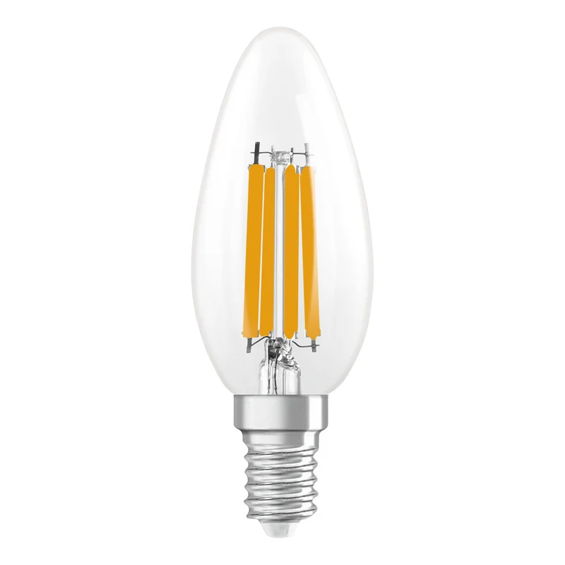 OSRAM Retrofit Classic B LED Lampe forme bougie mate dimmable (ex 40W) 5W / 4000K blanc froid E14