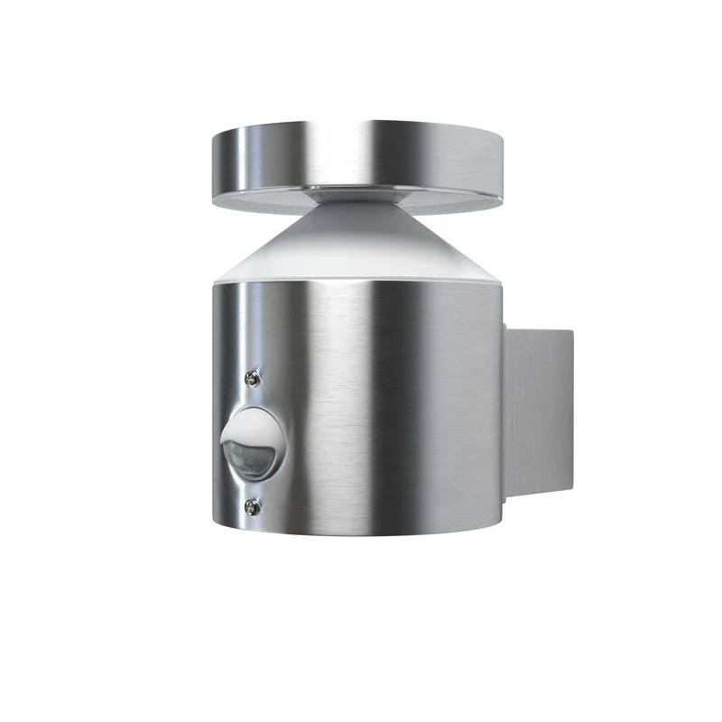 OSRAM lampe murale et plafonnier LED, lampe pour applications extérieures, capteur de mouvement intégré, capteur jour-nuit, blanc chaud, 150,0 mm x 102,0 mm x 135,0 mm, ENDURA STYLE CYLINDER