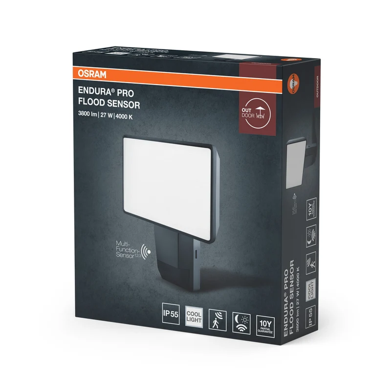 OSRAM ENDURA® PRO FLOOD CAPTEUR 27W 840 IP55 DG