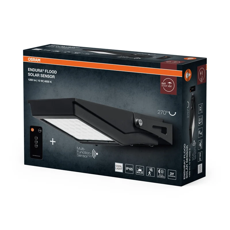 OSRAM ENDURA LED projecteur solaire Flood 840 10W