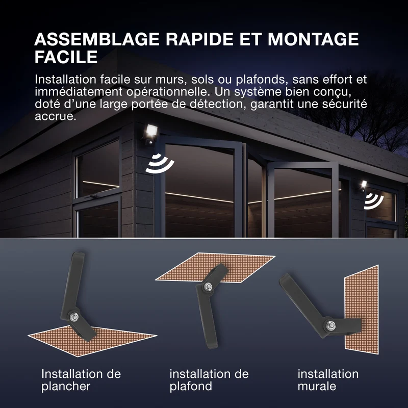 OSRAM ENDURA® FLOOD Capteur Blanc Chaud 20 W 3000 K DG
