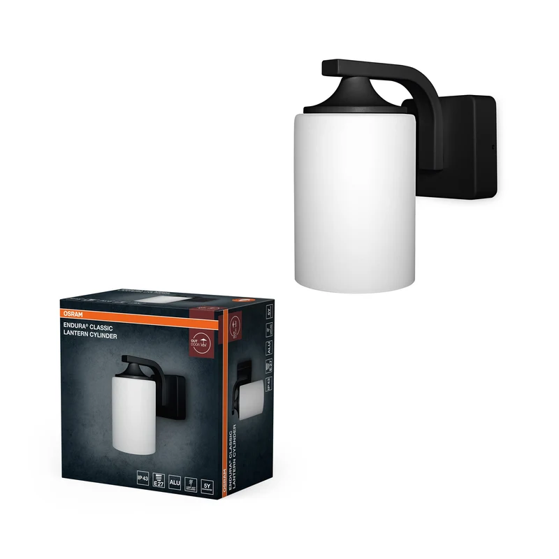OSRAM ENDURA® CLASSIC LANTERNE CYLINDRE E27 BK