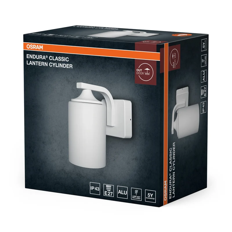 OSRAM ENDURA® CLASSIC LANTERNE CYLINDRE E27 BLANC