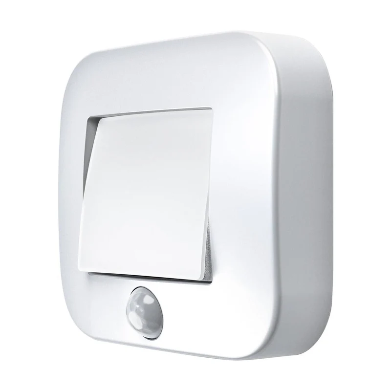 OSRAM NIGHTLUX® veilleuse LED de hall à piles avec capteur 0,3W / 4000K blanc froid, blanc