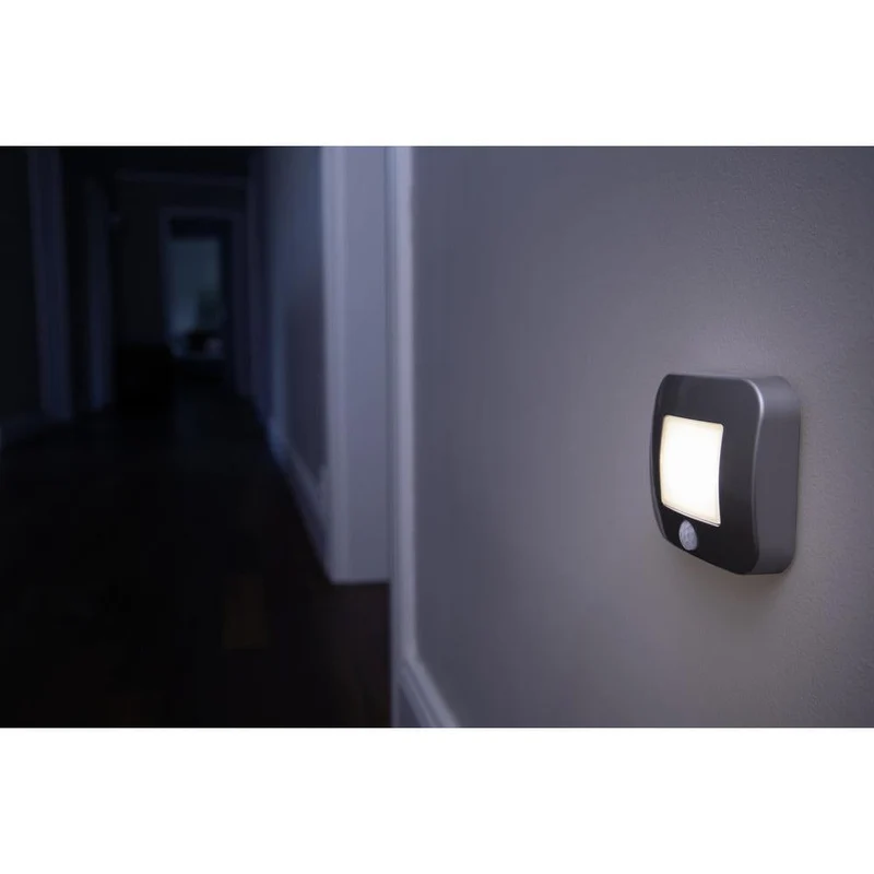 OSRAM NIGHTLUX® veilleuse LED de hall à piles avec capteur 0,3W / 4000K blanc froid, blanc